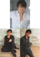 Mitsuhiro Oikawa A4 Clear File Set (3-Pack)' Mitsuhiro Oikawa Count Down Live 2014-2015 『 Yuku Michi Kuru Michi 』'