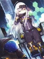 Kurone Mishima Illustration A4 clear file "Exhibition of 100 Pictors 09"