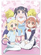 Flowers & Hinata & 乃愛 A4 Clear File 「 Wataten!: An Angel Flew Down to Me! 」