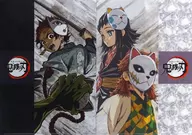 4-Episode Pattern eyecatcher A4 Clear File Set (2 Sheets) "Demon Slayer: Kimetsu no Yaiba ×ufotable Cafe Phase I"