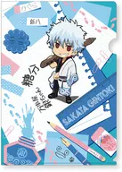 A. Gintoki, Takasugi and Kamoi A4 plastic trasparent file folder "GINTAMA"