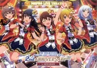 集合(衣装赤) 特製A4クリアファイル 「アイドルマスター ミリオンライブ! シアターデイズ」 祝ミリシタ2周年 スタンプラリー 前半特典