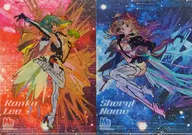 谢丽尔·诺姆&兰卡·李江端里沙新插图A4透明文件夹2张SET粉丝俱乐部M魂会员限定