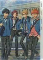 Trickstar 3-pocket clear file 「 Ensemble Stars! 」 PASH! Appendix of August 2019 issue