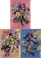 May&CIDERE&Horo A4文件夹3张SET Pokemon Trainers口袋妖怪中心限定