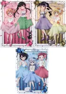 A4 Clear File 3-Pack Set Memorial Party ver. "Is the Order a Rabbit?? × Marui Is your order OOI?"