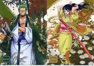 ゾロ十郎A/お菊 A4クリアファイルセット(2枚セット) 「一番くじ ワンピース ワノ国編～第一幕～」 H賞 