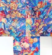 Hello, Happy World! A4 Premium Clear File Set (1 set of 5) "BanG Dream! Girls' Band Party! Bandori! Week!"