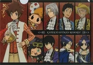 Set (9 personas) A4 clear file "Tutor Hitman REBORN! Festa di Namjatown Ver. FAMIGLIA"