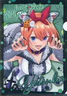 The Quintessential Quintuplets Halloween Event, an A4 plastic trasparent file folder painted by Yoyo Nakano