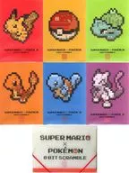 Set (Pocket Monsters 8 bit SCRAMBLE) A4 clear file 6-pack set "Nintendo TOKYO" with case