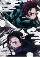 Charjiro & Nemuko / Scene photograph (White) A4 plastic trasparent file folder "Demon Slayer: Kimetsu no Yaiba x LAWSON" Eligible Products Purchase benefits