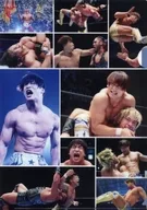 Kōta Ibushi A4 plastic trasparent file folder "New Japan Pro-Wrestling World Cafe"