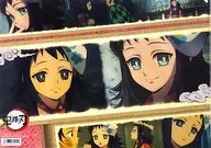 Makomo Luncheon Mat Case "Demon Slayer: Kimetsu no Yaiba Character Picture Scroll Cafe in ufotable Cafe Second Phase"