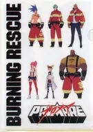 Gathering (Burning Rescue) "Promea x Lawson Trading A4 plastic trasparent file folder"