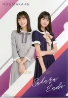 远藤樱A4文件夹乃木坂46 WEB SHOP 2019年大感谢活动商品购入特典