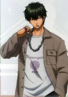 Hijikata Toushirou A4 clear file "Gintama ×SWEETS PARADISE"