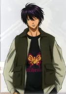 Shinsuke Takasugi A4 plastic trasparent file folder "GINTAMA ×SWEETS PARADISE"
