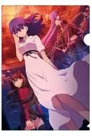 Sakura Matou & Rin Tohsaka & Rider A4 clear file "Fate/stay night the Movie"