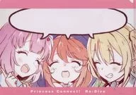 "Princess Connect! Re : Dive 2nd Anniversary Animate Only Shop" A4 plastic trasparent file folder for Cowards of the Forest and Heretics of the Holy School "