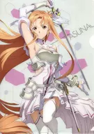 Asna Mini plastic trasparent file folder "SWORD ART ONLINE Alicization" Dengeki G's magazine June 2020 Appendix