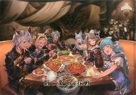 "GRANBLUE FANTASY - Grand Blue Fantasy - x HANI CAFE A4 Clear File Collection 1"