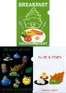 Slime Jam Menu Clear File (3-Pack Set) "Dragon Quest : Kubikisho Special - Let's Make It! Slime Kitchen! Version -" Slime Jam D-6 Award