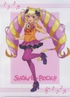 マシマヒメコ (headphone ver.) drawing illustration A4 plastic trasparent file folder "SHOW BY ROCK!!"