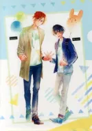 Sasaki & Miyano A4 Design Clear File "KUJI Collection Sasaki and Miyano" D-1 Prize