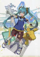 初音未來(八神太一)&AGMON Art by SAITONOKI A4文件夾