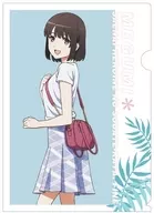 Megumi Kato (Summer Outing ver.) Illustration A4 plastic trasparent file folder "Saekano: How to Raise a Boring Girlfriend Fine"