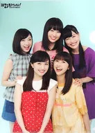 Momoiro Clover Z A4 clear file "Nikkei Entertainment! September 2017 issue" LAWSON Purchase benefits