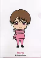 龍儀 Yokota (Maruko) A4 plastic trasparent file folder (pink) "Dicky Tamarmot ~ Young People of Ousen ~ 『 Movies I won't Forget Forever 』" Theater Audience Benefits