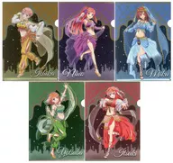 5-Type Set "The Quintessential Quintuplets ∬ Senya Ichiwa Monogatari in Atre Akihabara Blind Metal Clear File Senya Ichiwa Monogatari ver."