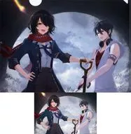 Mashiro&夢追翔×隧道A4文件夾&明信片SET