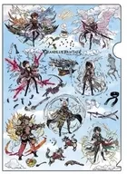 01. Set Graph Art Design A4 plastic trasparent file folder "GRANBLUE FANTASY - Grand Blue Fantasy"