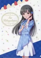 Sae Kobayakawa (Kyoto) A4 plastic trasparent file folder "idol Master Cinderella Girls Nihon Cross-Section Fair in Animate"
