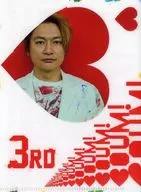 Shingo Katori A6 Clear File 「 Suntory All Free presents BOUM! BOUM! BOUM! BOUM! Shingo Katori NIPPON's First Solo Exhibition 」 3 rd Period Special Admission