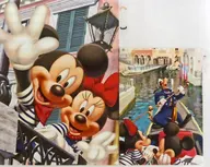 Mickey & minnie & goofy Clear Holder Set "Disney" Tokyo DisneySea Only