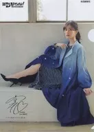 生田绘梨花(乃木坂46)A4文件夹日本经济新闻娱乐！2021年2月号711便利店・七网限定赠品