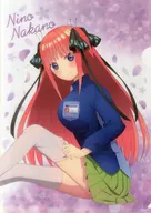 Nakano Nino's Original A4 plastic trasparent file folder "The Quintessential Quintuplets ∬ x Lawson" Eligible Products Purchase benefits