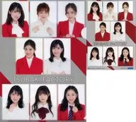 Tsubaki Factory A4 plastic trasparent file folder + 2L photo (2021 winter) Hello! Project official shop only.