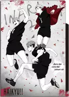 稲荷崎 High School Jump! 3 Pocket Clear File "High Cue!"