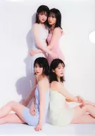 秋元真夏&生田繪梨花&西野七瀨&松村沙友理(乃木坂46)A4文件夾anan特別編輯乃木坂46真夏全國巡演2018官方SPECIAL BOOK會場限定版TYPE-N贈品