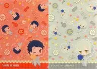 一条新&如月路易A4透明文件夹2张SET「AGF限定抽赏棱镜少男KING OF PRISM～燕尾服收藏～」D奖Animate女孩节2016限定