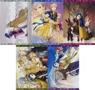 Parte IV 9 y parte V 1 a parte V 4 frontispicio A4 Clear File J (juego de 5 hojas) "Ascendance of a Bookworm" TO Books Online Store Limited