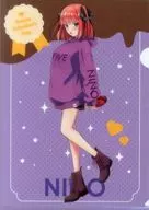 Nino Nakano "The Quintessential Quintuplets ∬ x Atre Akihabara Valentine Fair Blind A4 clear file Happy Valentine2021ver."