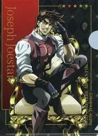 Joseph Joestar (main visual) A5 plastic trasparent file folder "JOJO'S BIZARRE ADVENTURE JOJO WORLD" Web limited mini game plastic trasparent file folder Award