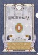Kumi Tengen Washi style A4 plastic trasparent file folder "Ichiban Stationery Demon Slayer: Kimetsu no Yaiba" E Prize