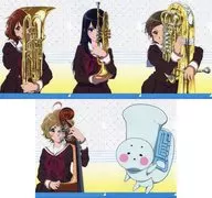 Key Visual A4 Clear File Set (5-Pack) "Sound! Euphonium Official Brass Band Concert ~ Kitauji High School brass band club 1st Regular Concert ~"